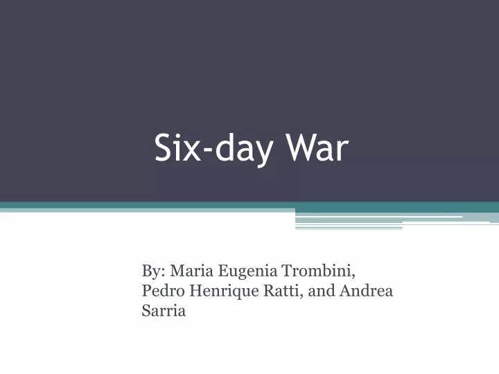 six day war