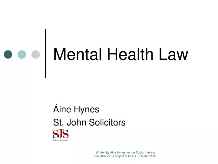 mental health law