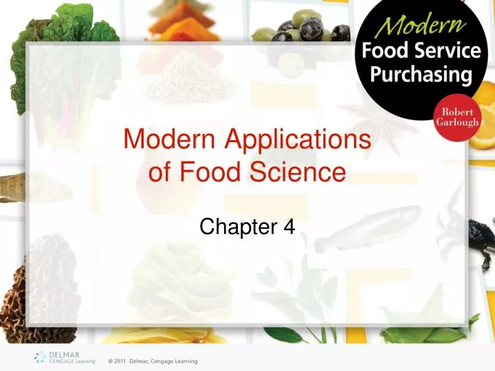 modern applications of food science