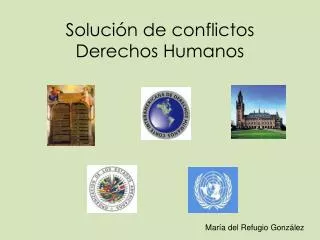 soluci n de conflictos derechos humanos