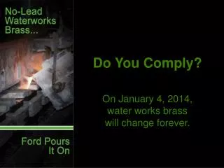 Do You Comply?