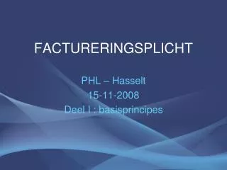 factureringsplicht