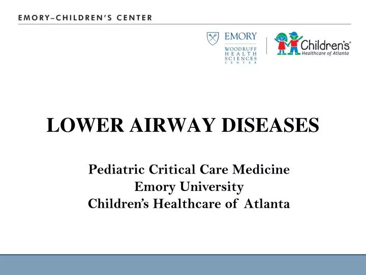lower airway diseases