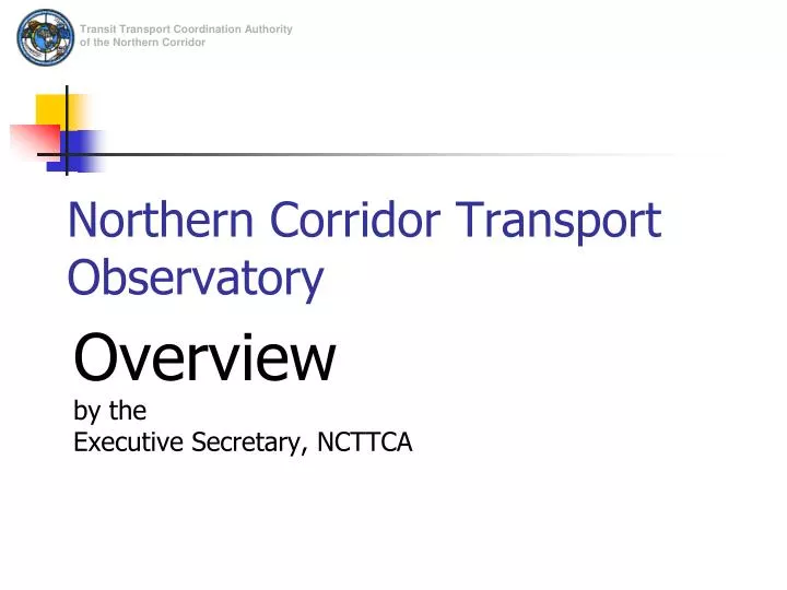 northern corridor transport observatory