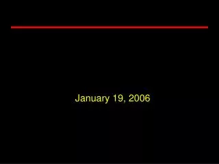 January 19, 2006
