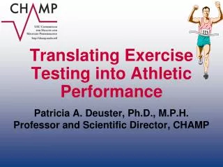 Translating Exercise Testing into Athletic Performance