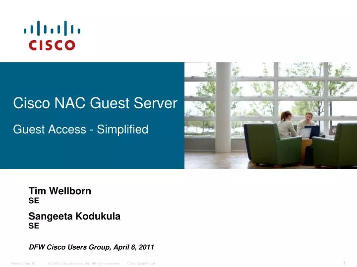 cisco nac guest server guest access simplified