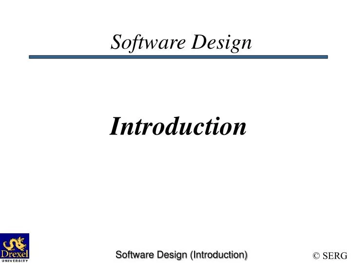 software design