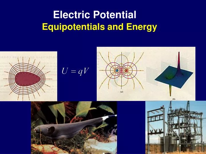 equipotentials and energy