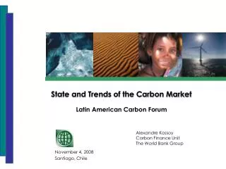 state and trends of the carbon market