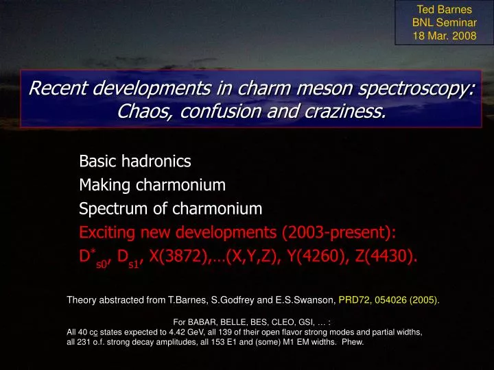 recent developments in charm meson spectroscopy chaos confusion and craziness