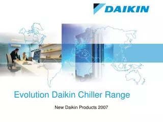 Evolution Daikin Chiller Range