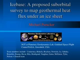 Icebase: A proposed suborbital survey to map geothermal heat flux under an ice sheet