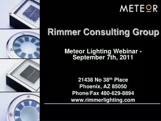 Rimmer Consulting Group