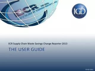 The User Guide