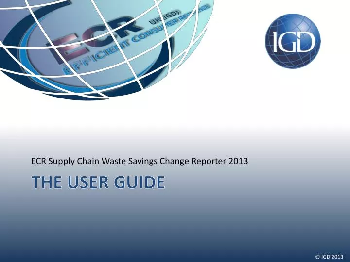 the user guide