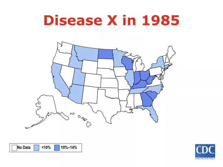 disease x in 1985