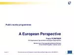 Public works programmes - slide 1