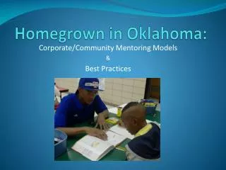 Homegrown in Oklahoma: