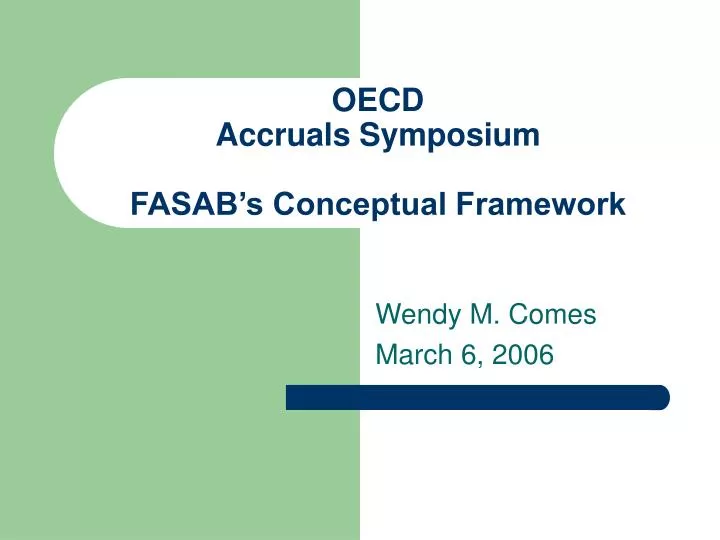 oecd accruals symposium fasab s conceptual framework