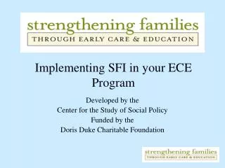 Implementing SFI in your ECE Program