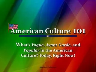 American Culture 101