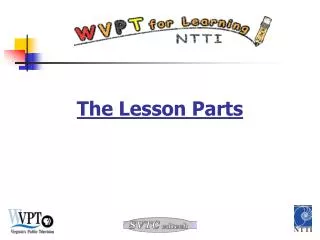 The Lesson Parts