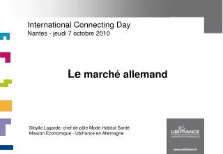 International Connecting Day Nantes - jeudi 7 octobre 2010