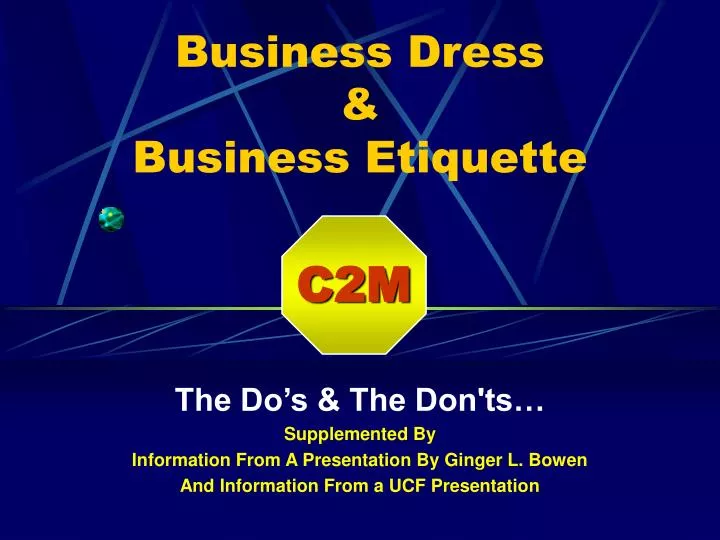 business dress business etiquette
