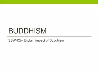 Buddhism