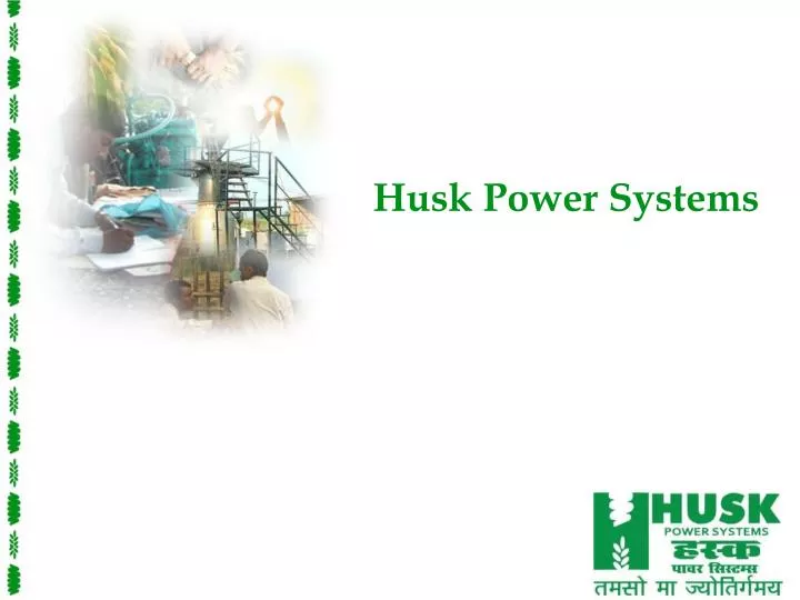 husk power systems