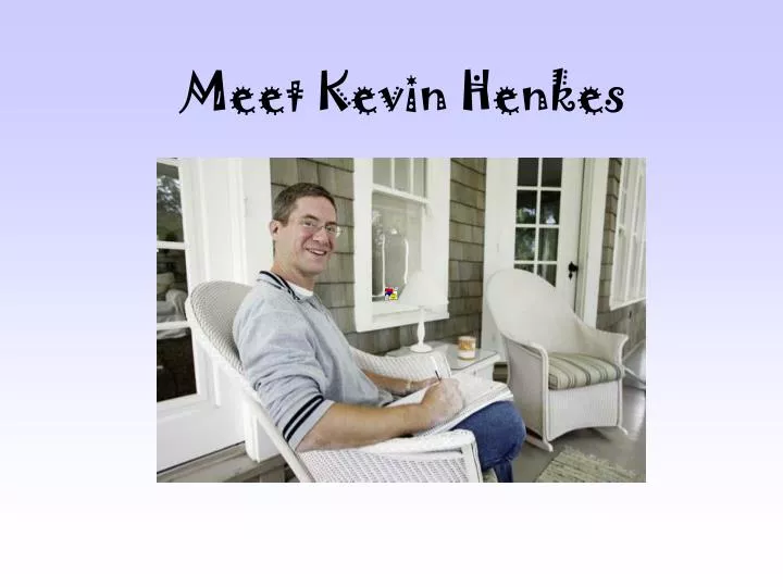 meet kevin henkes