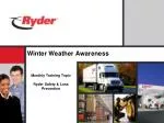Winter Weather Awareness - slide 1