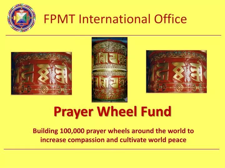 prayer wheel fund