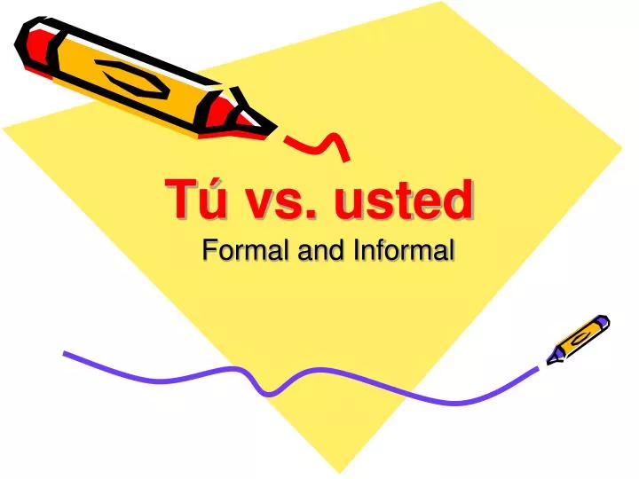 t vs usted