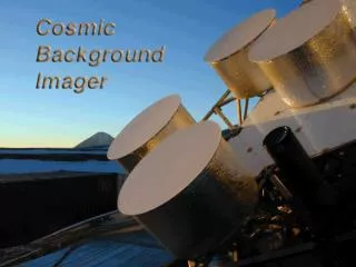 The Cosmic Background Imager
