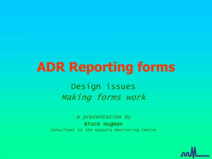 adr reporting forms