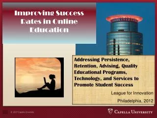 Improving Success Rates in Online Education