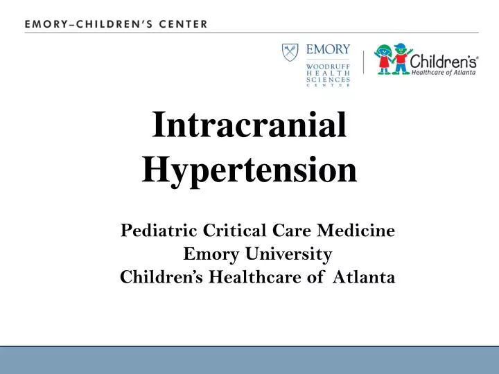 intracranial hypertension