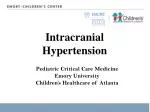 Intracranial Hypertension - slide 1