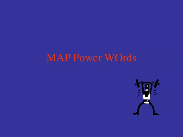 map power words