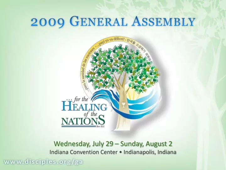 2009 general assembly