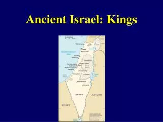 Ancient Israel: Kings