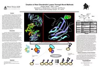 Above left: Chondroitin ABC lyase I from Proteus vulgaris Above right: The substrate binding domain from chondroitin AB