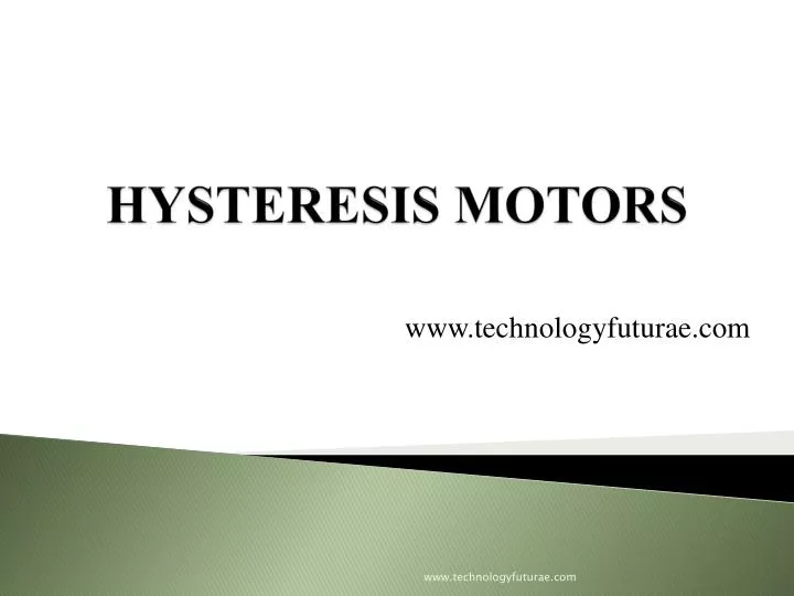 hysteresis motors