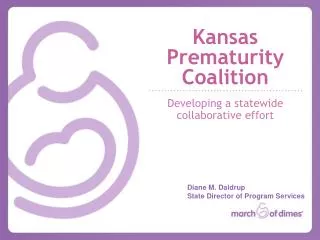 Kansas Prematurity Coalition