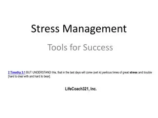 Stress Management