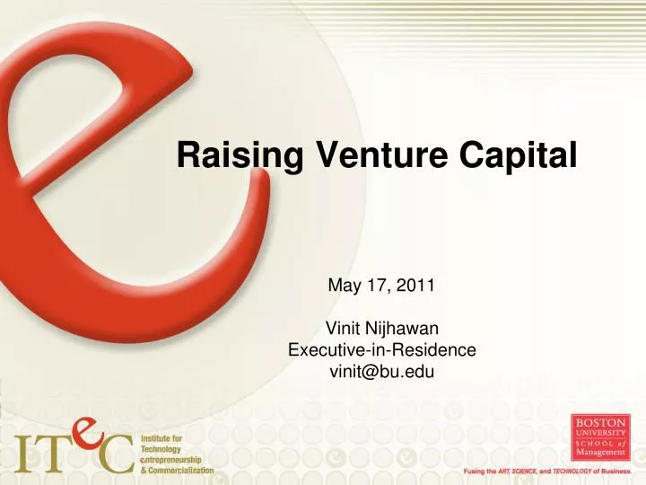 raising venture capital