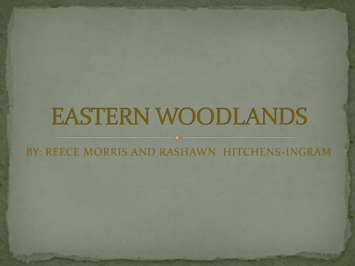 eastern woodlands