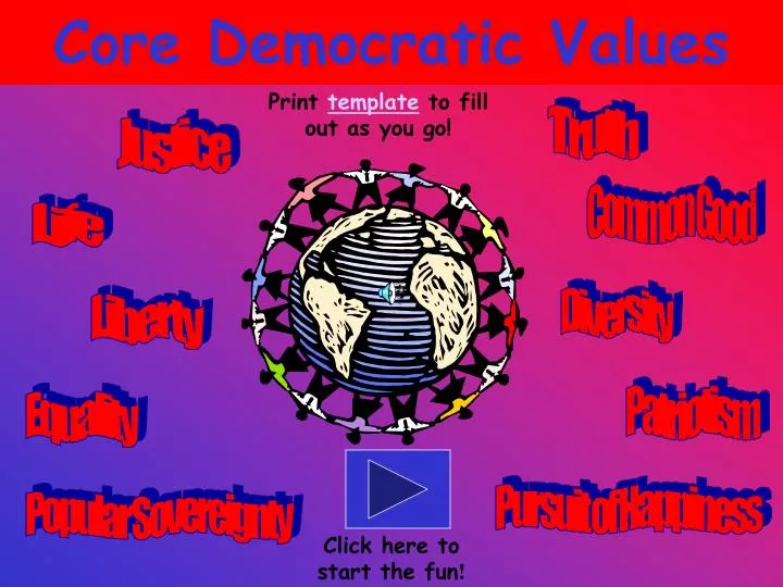 core democratic values